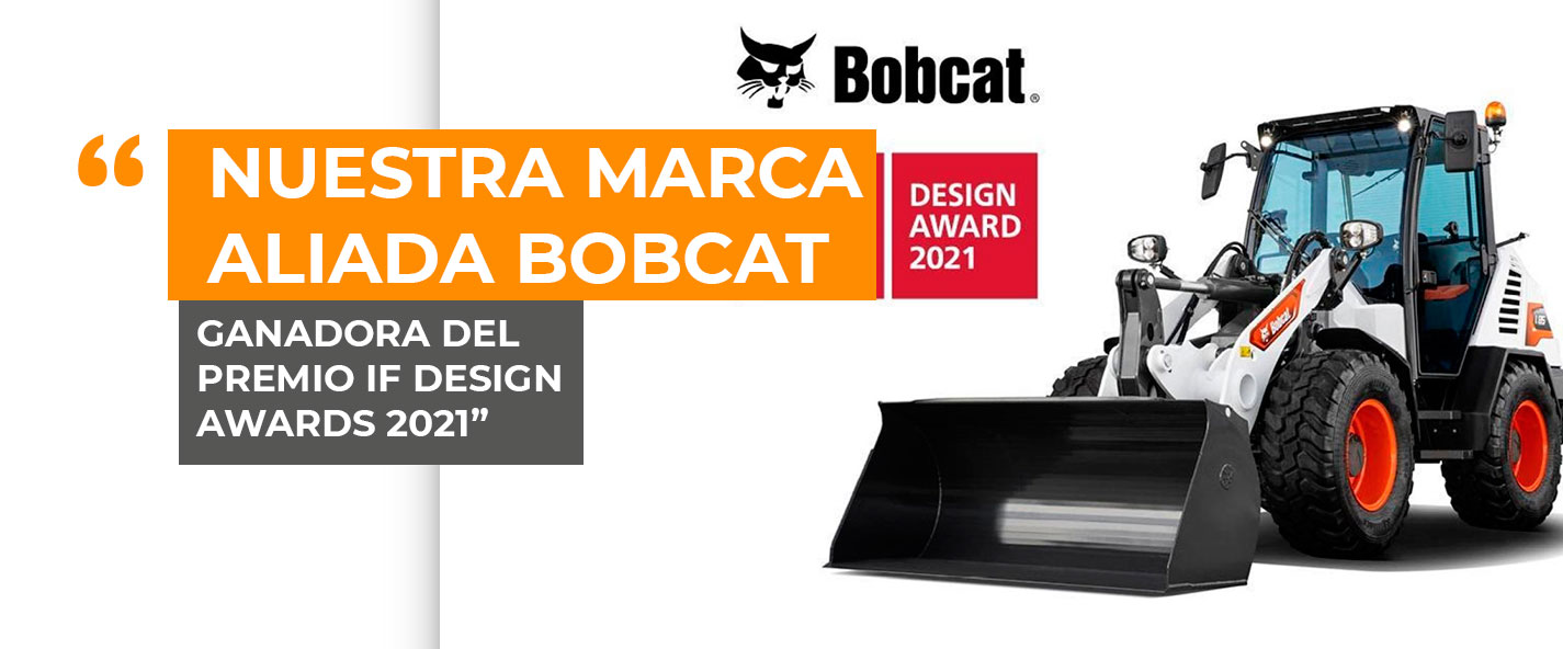 Marca aliada Bobcat gano el premio iF Design Awards 2021